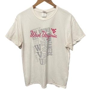 West Virginia University mountaineers WVU college short sleeve sports T-shirt